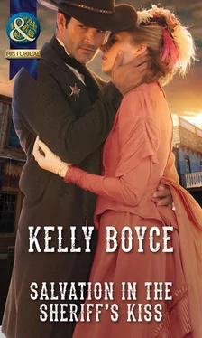 Kelly Boyce Salvation in the Sheriff's Kiss обложка книги
