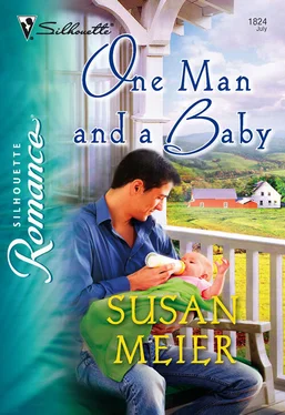SUSAN MEIER One Man and a Baby обложка книги