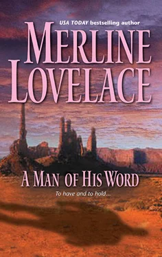 Merline Lovelace A Man of His Word обложка книги