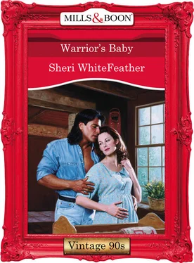 Sheri WhiteFeather Warrior's Baby обложка книги