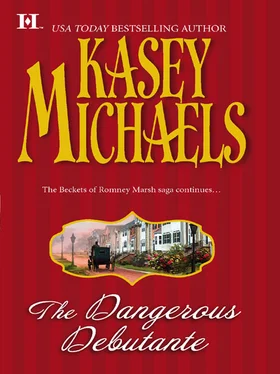 Kasey Michaels The Dangerous Debutante обложка книги