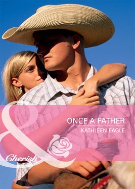 Kathleen Eagle Once a Father обложка книги