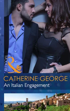 CATHERINE GEORGE An Italian Engagement обложка книги
