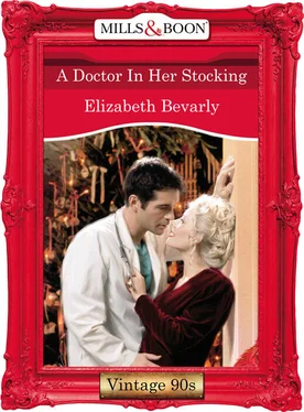 Elizabeth Bevarly A Doctor In Her Stocking обложка книги