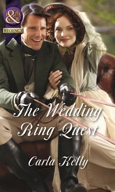 Carla Kelly The Wedding Ring Quest обложка книги