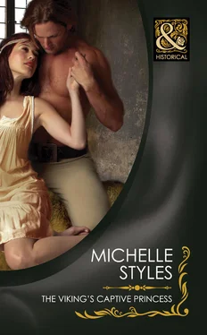 Michelle Styles The Viking's Captive Princess обложка книги