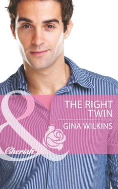 GINA WILKINS The Right Twin обложка книги