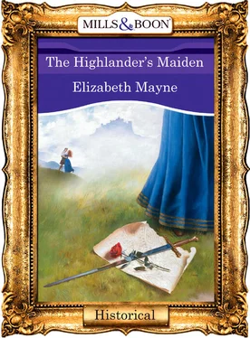 Elizabeth Mayne The Highlander's Maiden обложка книги