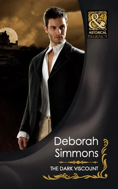 Deborah Simmons The Dark Viscount обложка книги