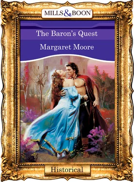 Margaret Moore The Baron's Quest обложка книги