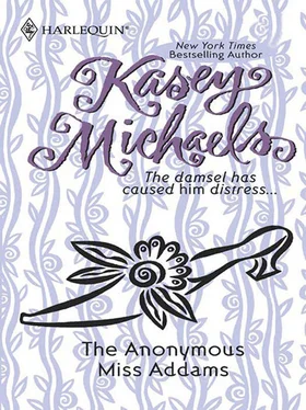Kasey Michaels The Anonymous Miss Addams обложка книги