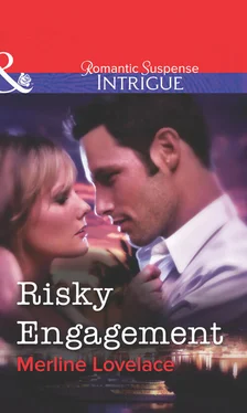 Merline Lovelace Risky Engagement обложка книги