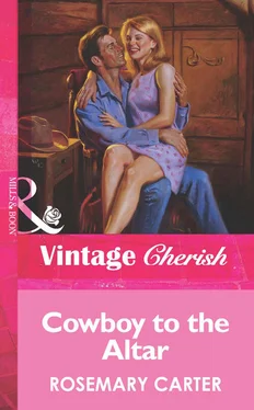 Rosemary Carter Cowboy To The Altar обложка книги