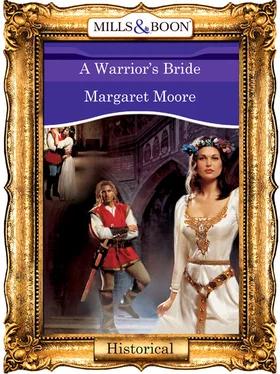 Margaret Moore A Warrior's Bride обложка книги
