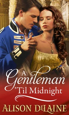 Alison DeLaine A Gentleman 'Til Midnight обложка книги