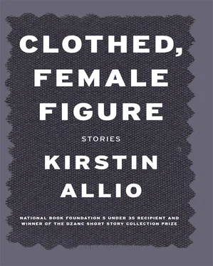 Kirstin Allio Clothed, Female Figure: Stories обложка книги