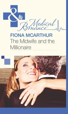 Fiona McArthur The Midwife and the Millionaire обложка книги