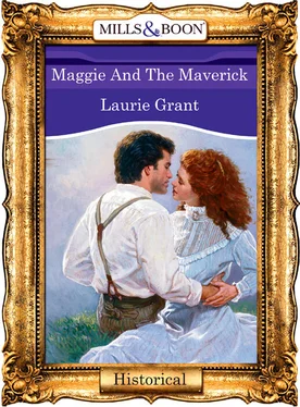 Laurie Grant Maggie And The Maverick обложка книги