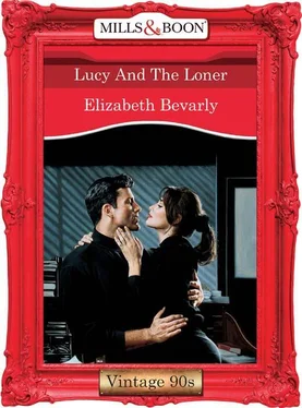 Elizabeth Bevarly Lucy And The Loner обложка книги