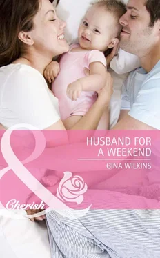 GINA WILKINS Husband for a Weekend обложка книги