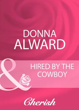 DONNA ALWARD Hired By The Cowboy обложка книги