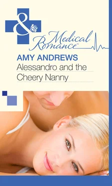 Amy Andrews Alessandro and the Cheery Nanny обложка книги