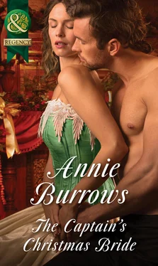 ANNIE BURROWS The Captain's Christmas Bride обложка книги