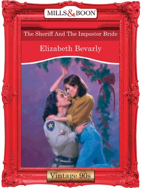 Elizabeth Bevarly The Sheriff And The Impostor Bride обложка книги