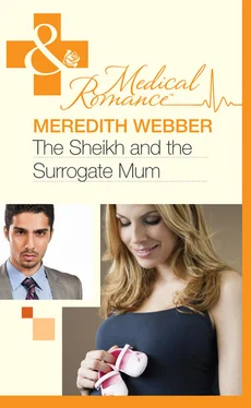 Meredith Webber The Sheikh and the Surrogate Mum обложка книги