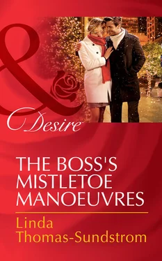 Linda Thomas-Sundstrom The Boss's Mistletoe Manoeuvres обложка книги