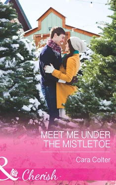 Cara Colter Meet Me Under the Mistletoe обложка книги