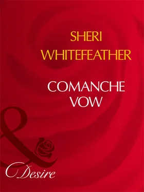 Sheri WhiteFeather Comanche Vow обложка книги