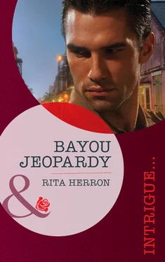 Rita Herron Bayou Jeopardy обложка книги
