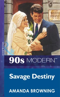 AMANDA BROWNING Savage Destiny обложка книги