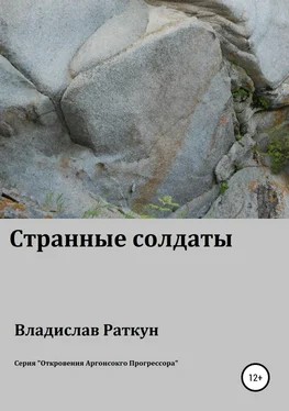 Владислав Раткун Странные солдаты обложка книги