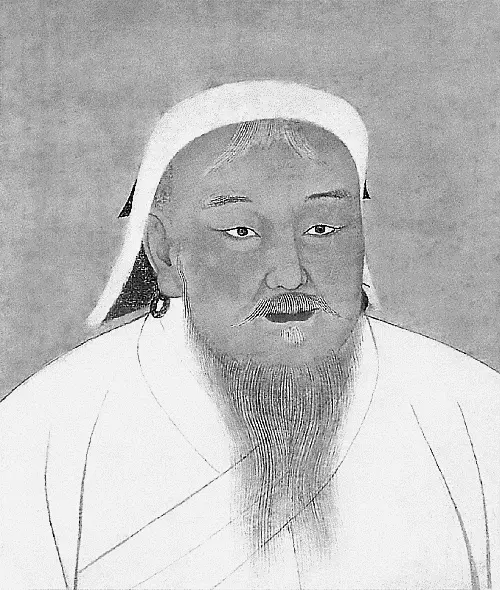 Портрет Чингисхана Из коллекции портретов монгольских ханов и ханш - фото 3