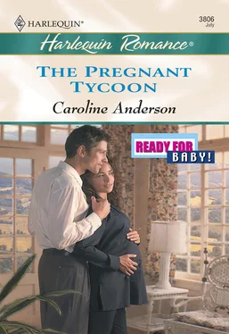 Caroline Anderson The Pregnant Tycoon обложка книги