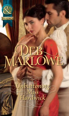 Deb Marlowe Unbuttoning Miss Hardwick обложка книги