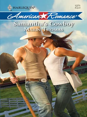 Marin Thomas Samantha's Cowboy обложка книги