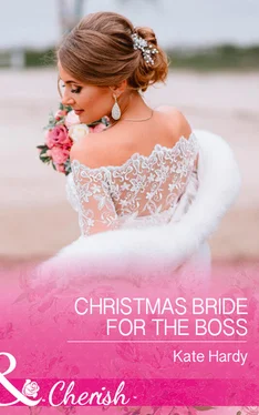 Kate Hardy Christmas Bride For The Boss обложка книги