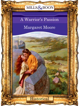Margaret Moore A Warrior's Passion обложка книги