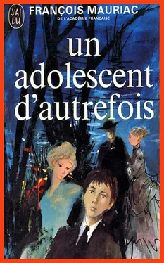 François Mauriac Un adolescent d'autrefois обложка книги