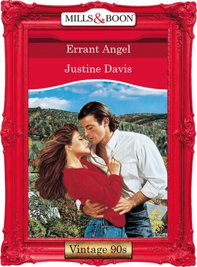 Justine Davis Errant Angel обложка книги
