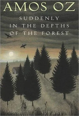 Amos Oz Suddenly in the Depths of the Forest обложка книги