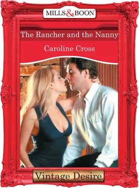 Caroline Cross The Rancher And The Nanny обложка книги