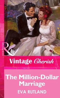 Eva Rutland The Million-Dollar Marriage обложка книги