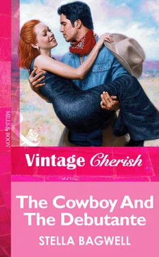 Stella Bagwell The Cowboy And The Debutante обложка книги