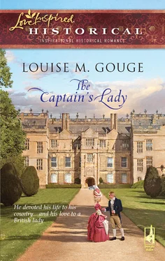 Louise Gouge The Captain's Lady обложка книги