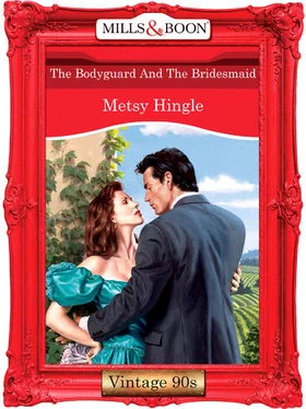 Metsy Hingle The Bodyguard And The Bridesmaid обложка книги
