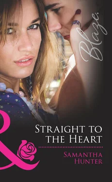 Samantha Hunter Straight to the Heart обложка книги